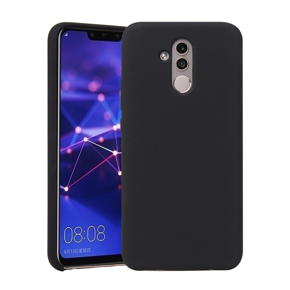 Capa Proteção Traseira Silicone para Huawei Mate 20 Lite