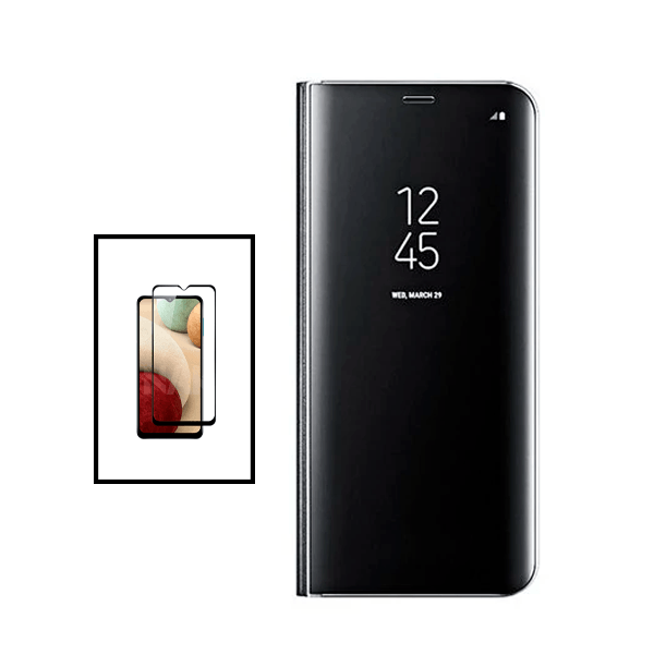 Kit Capa Tipo Livro Inteligente + Película de Vidro Temperado GorilasGlass para Samsung Galaxy A32 5G