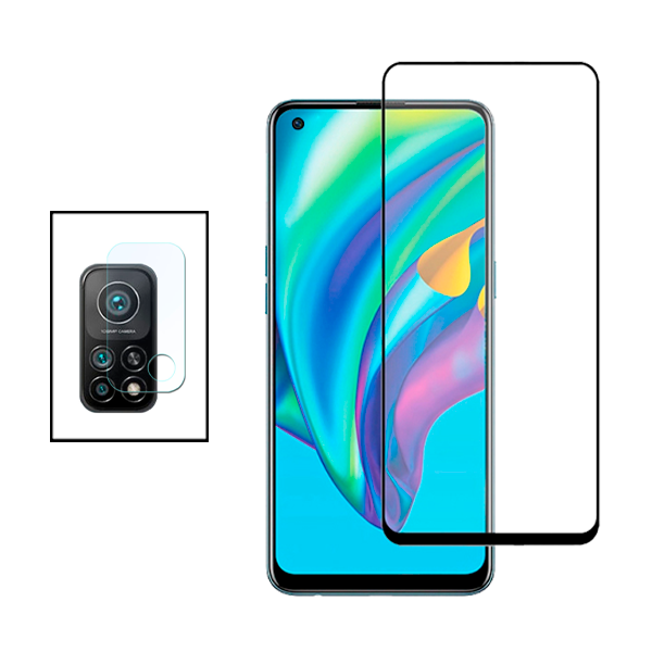 Kit Película Protectora para Câmara Traseira + Película de Vidro Temperado GorilasGlass para Xiaomi Mi 10T 5G
