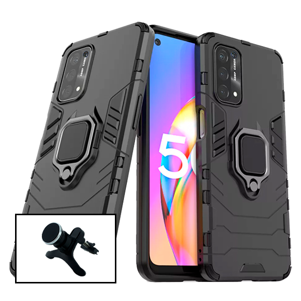 Kit Suporte Magnético Com Pernas + Capa de Proteção Militar Magnética para Oppo A54s