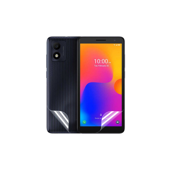Kit Película Protectora de Hydrogel Frente e Verso para Alcatel 1B (2022) - Transparente