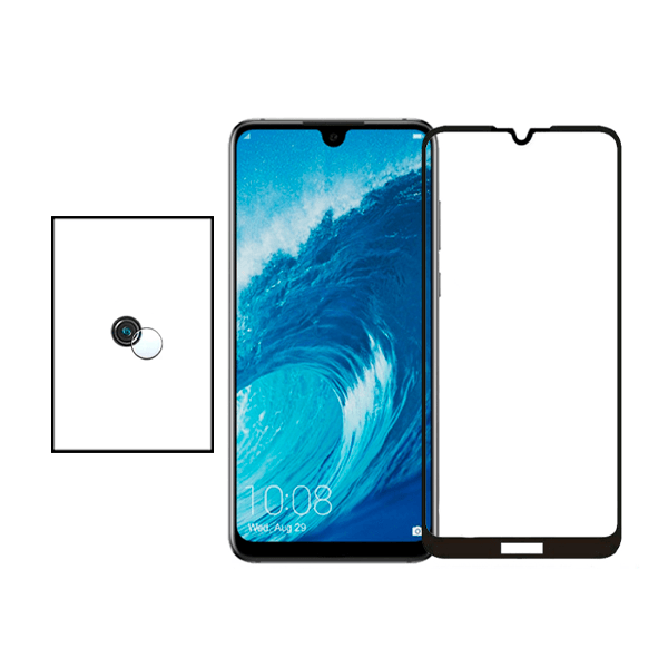 Kit Película Protectora para Câmara Traseira + Película de Vidro Temperado GorilasGlass para Huawei Y6s (2019)