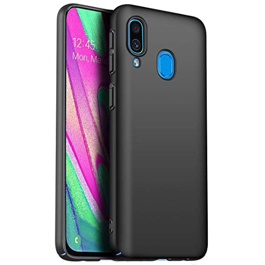 Capa Rígida e Fina para Samsung Galaxy A40 - Preto