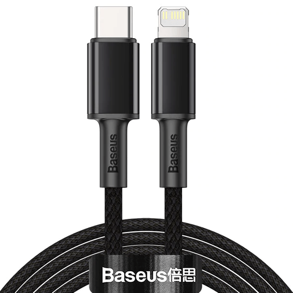 Cabo Magnético Fast Charge 20W PD 2.4A USB-C TO Lightning BASEUS 100cm para iPhone