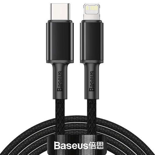 Cabo Magnético Fast Charge 20W PD 2.4A USB-C TO Lightning BASEUS 100cm para iPhone