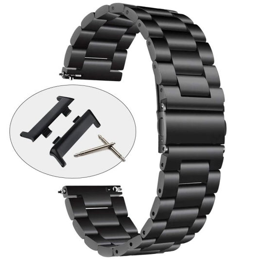 Bracelete de Aço + Ferramenta para Oppo Watch 46mm - Preto