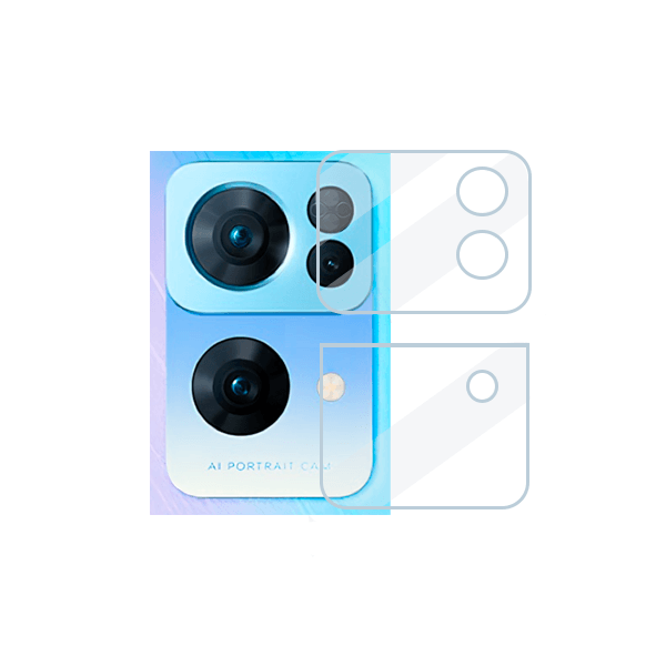 Película Protectora para Câmara Traseira para Oppo Reno7 Pro 5G - Transparente