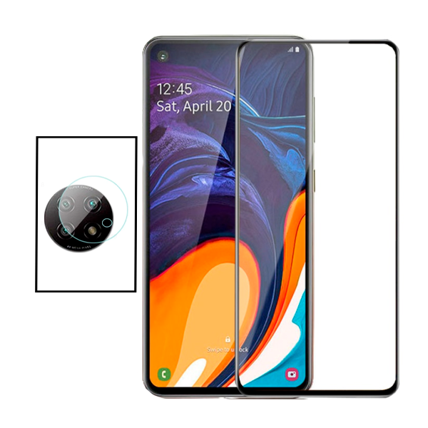 Kit Película Protectora para Câmara Traseira + Película de Vidro Temperado GorilasGlass para Xiaomi Redmi Note 9 5G