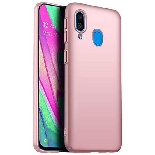 Capa Rígida e Fina para Samsung Galaxy A40 - Rosa