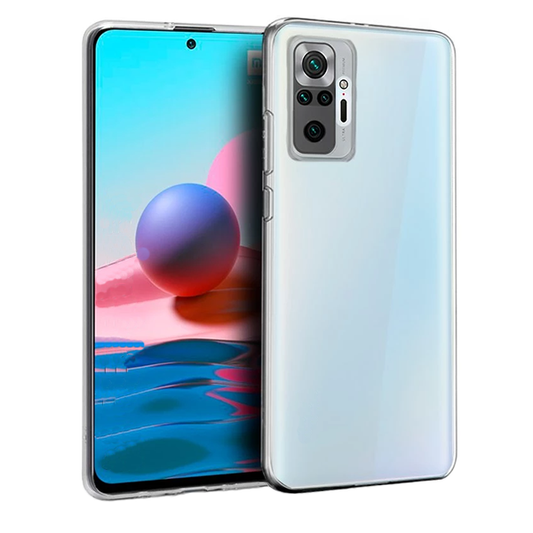 Capa Traseira Super Proteção Transparente para Xiaomi Redmi Note 10 4G