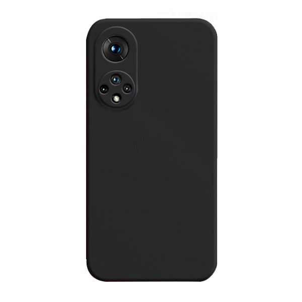 Capa Proteção Traseira Silicone para Huawei Nova 9 - Preto