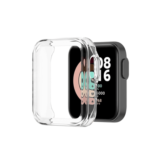Capa Proteção Total para Xiaomi Mi Watch Lite - Transparente