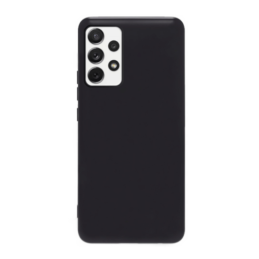 Capa Proteção Traseira Silicone para Samsung Galaxy A73 5G - Preto