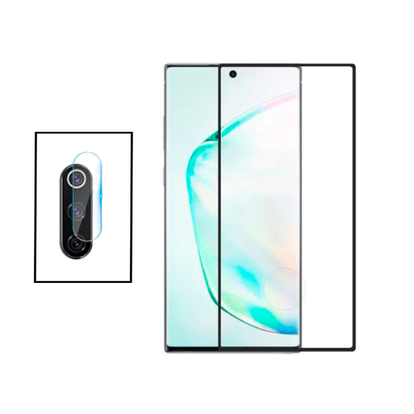 Kit Película Protectora para Câmara Traseira + Película de Vidro Temperado GorilasGlass para Samsung Galaxy Note 10