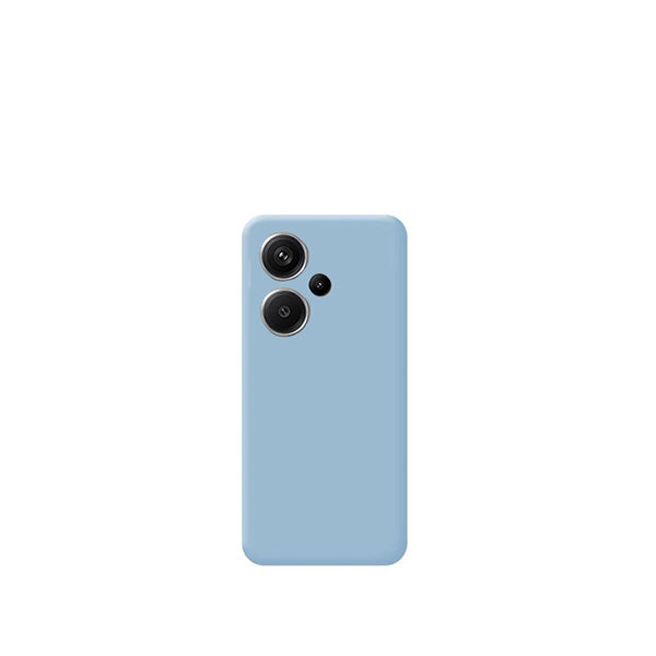 Capa Proteção Traseira Silicone GIFT4ME para Xiaomi Redmi Note 13 Pro + Plus - Azul Claro