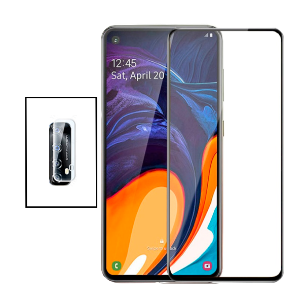 Kit Película Protectora para Câmara Traseira + Película de Vidro Temperado GorilasGlass para Realme 7 (Global)