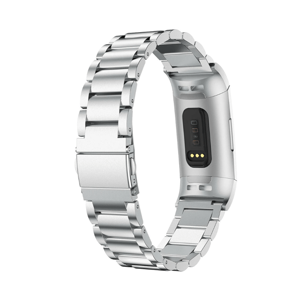 Bracelete de Aço + Ferramenta para Fitbit Ace 2 - Cinza