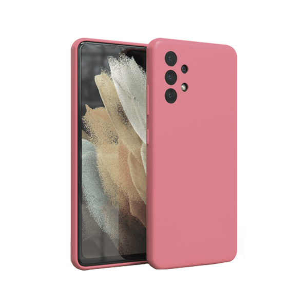 Capa Proteção Traseira Silicone para Samsung Galaxy A13 - Rosa