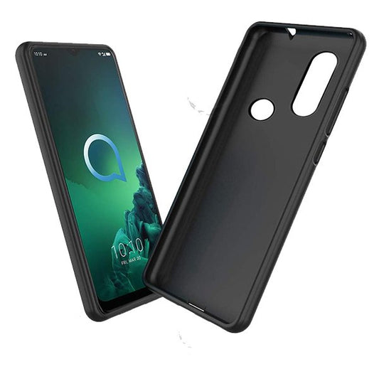 Capa Proteção Traseira Silicone para Alcatel 3X (2020)