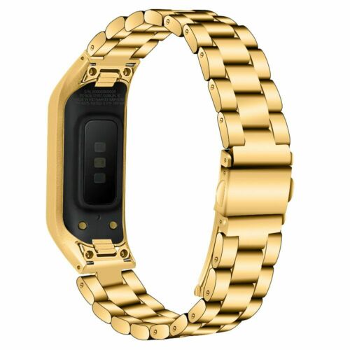 Bracelete de Aço + Ferramenta para Samsung Galaxy Fit e (R375) - Ouro