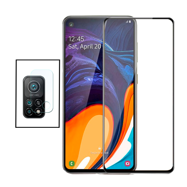 Kit Película Protectora para Câmara Traseira + Película de Vidro Temperado GorilasGlass para Xiaomi Mi 10T Pro 5G