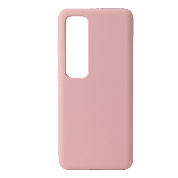 Capa Proteção Traseira Silicone para Xiaomi Mi 10T 5G - Rosa