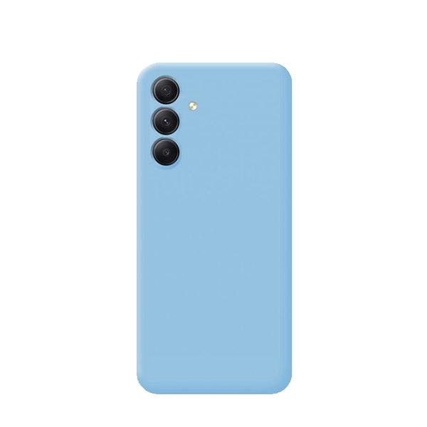 Capa Proteção Traseira Silicone GIFT4ME para Samsung Galaxy A55 5G - Azul Claro