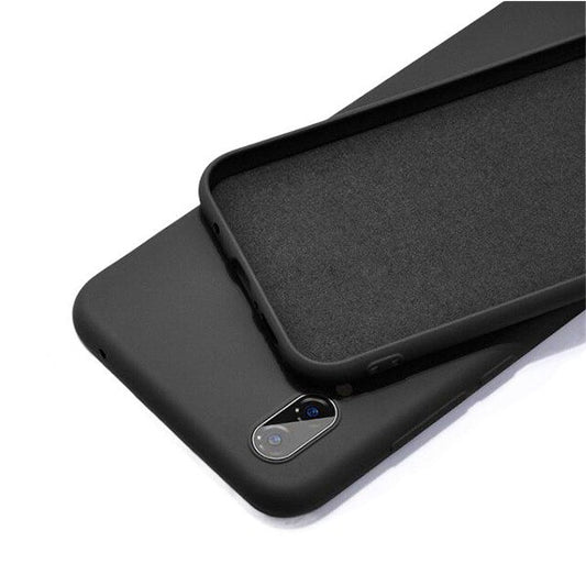 Capa Proteção Traseira Silicone para Samsung Galaxy A02 - Preto