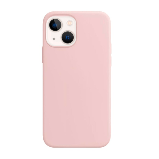 Capa Proteção Traseira Silicone para iPhone 13 Mini - Rosa