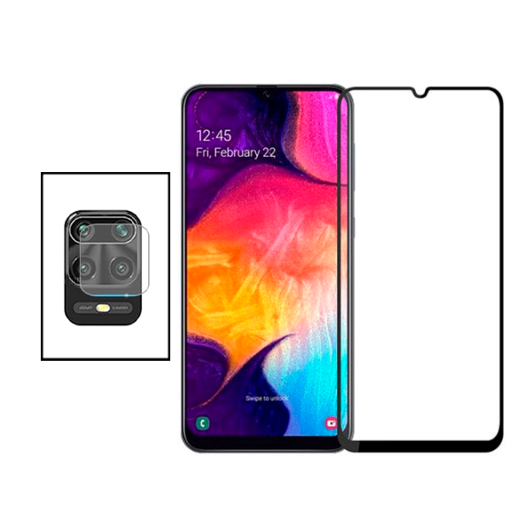 Kit Película Protectora para Câmara Traseira + Película de Vidro Temperado GorilasGlass para Xiaomi Redmi 10x 5G