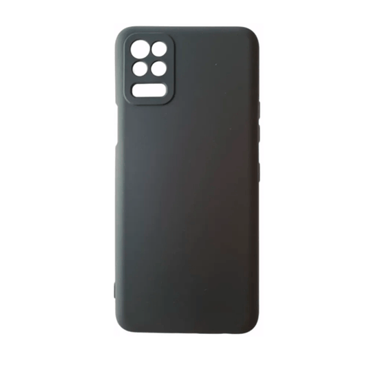 Capa Proteção Traseira Silicone para LG K62 - Preto