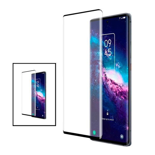 Kit 2 Película de Vidro Temperado GorilasGlass Curvado para TCL 20 Pro 5G