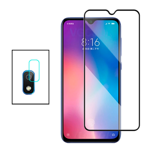 Kit Película Protectora para Câmara Traseira + Película de Vidro Temperado GorilasGlass para Samsung Galaxy A10s