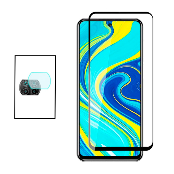 Kit Película Protectora para Câmara Traseira + Película de Vidro Temperado GorilasGlass para Xiaomi Mi 10T Lite 5G