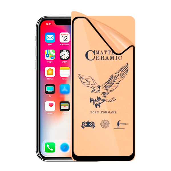 Vidro Temperado Ceramica Full Cover para iPhone X