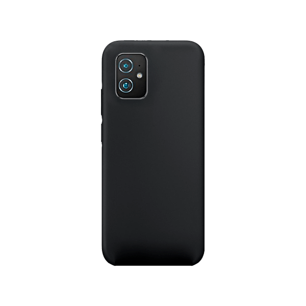 Capa Proteção Traseira Silicone para Asus Zenfone 8 - Preto