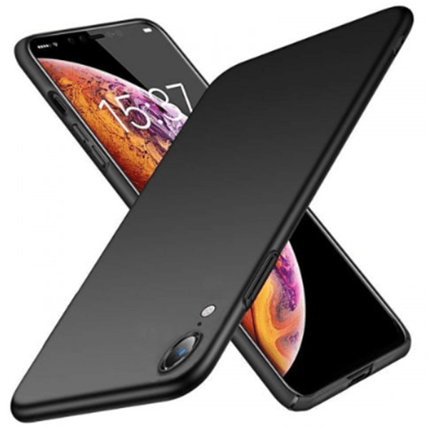 Capa Rígida e Fina para iPhone XR - Preto