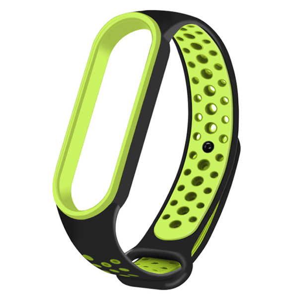 Bracelete Desportiva para Xiaomi Mi Band 3 - Preto / Verde