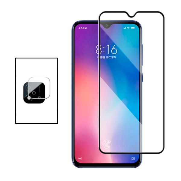 Kit Película Protectora para Câmara Traseira + Película de Vidro Temperado GorilasGlass para Realme C20