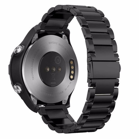 Bracelete de Aço + Ferramenta para Amazfit Stratos 3 - Preto