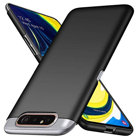 Capa Rígida e Fina para Samsung Galaxy A80 - Preto