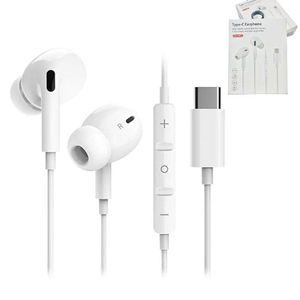 Auriculares Earphones Type-C Headset