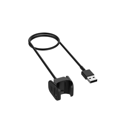 Carregador USB para Fitbit Charge 4 - Preto