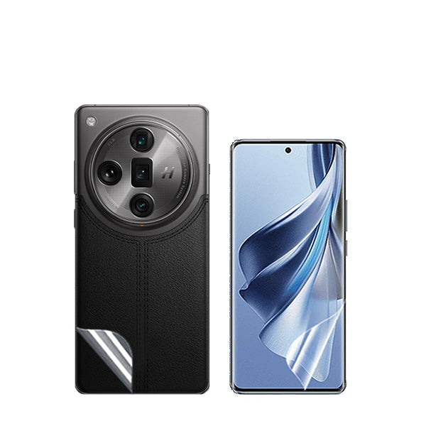 Kit Película Protectora de Hydrogel Frente e Verso GIFT4ME para Oppo Find X7 Ultra - Transparente