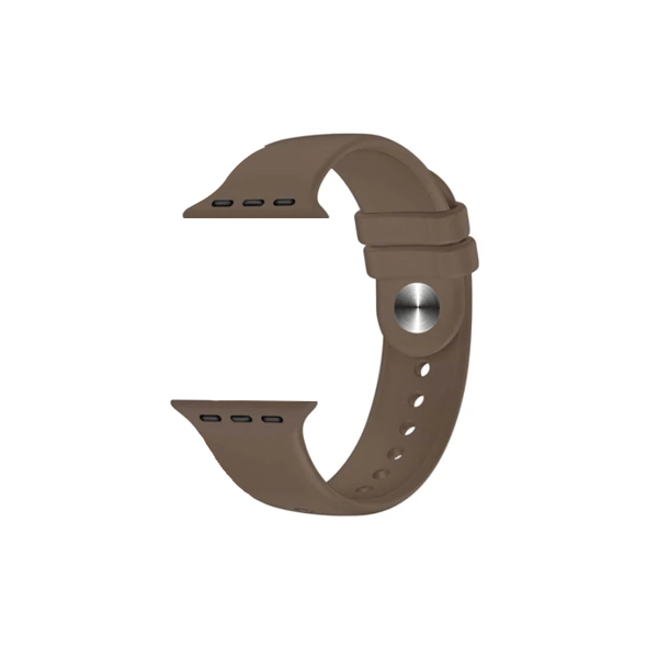 Bracelete Silicone para Apple Watch Series 8 Aluminum - 41mm - Castanho