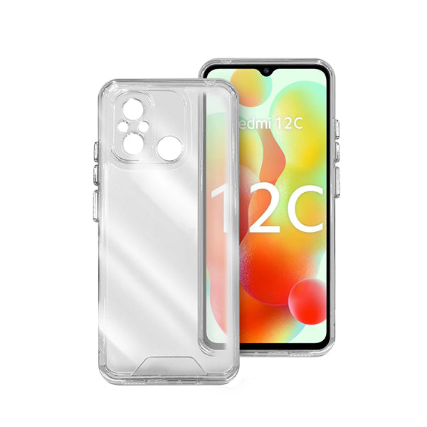 Capa Traseira Super Proteção Transparente Phonecare para Xiaomi Poco C55 - Transparente