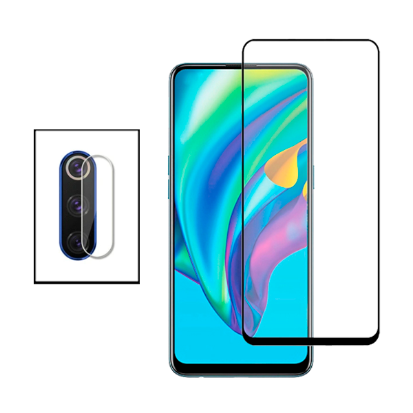 Kit Película Protectora para Câmara Traseira + Película de Vidro Temperado GorilasGlass para Oneplus 7T Pro