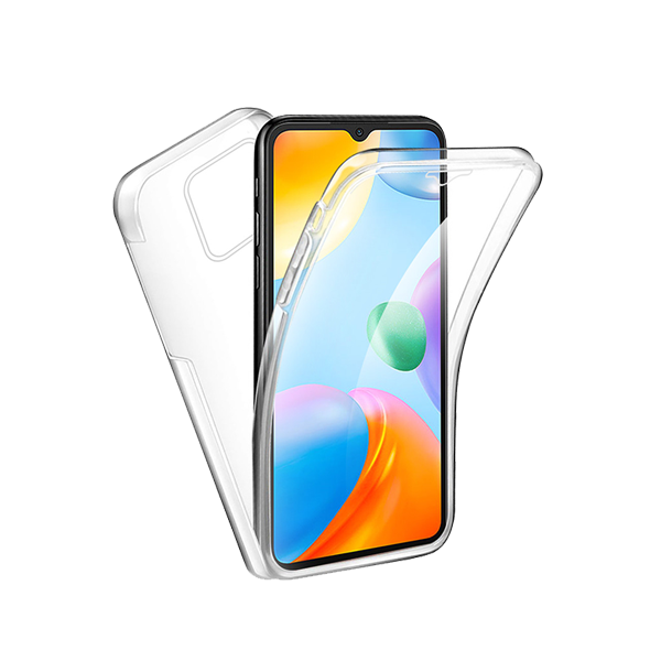 Capa 360° Proteção Frente e Verso para Xiaomi Redmi A2 - Transparente