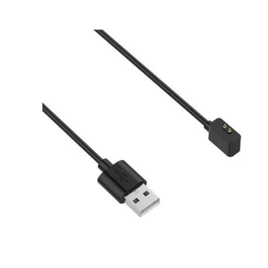 Carregador USB para Xiaomi Redmi Watch 2 Lite - Preto
