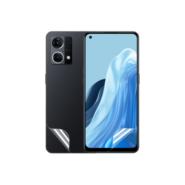 Kit Película Protectora de Hydrogel Frente e Verso para Oppo Reno 8 - Transparente